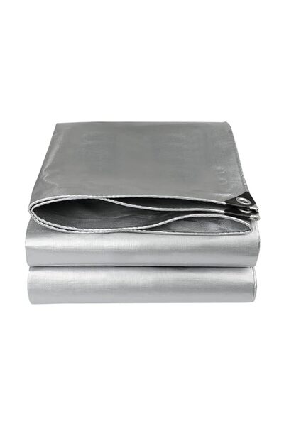 Generic Waterproof Heavy Duty Tarpaulin, 200gram/sqm PE Blue Tarp Sheet Premi...
