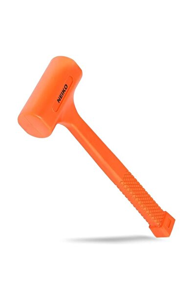 Generic NEIKO 02847A 2 LB Dead Blow Hammer, Neon Orange | Unibody Molded | Ch...