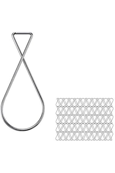 Generic THE WHITE SHOP 100pcs tile hooks T-bar clips for Office, Classroom, W...