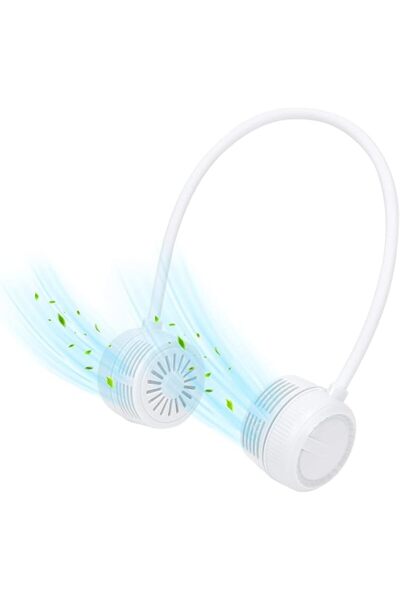 Generic Bladeless Neck Fan, Portable Foldable Personal Fan with 3-Speed Quiet...