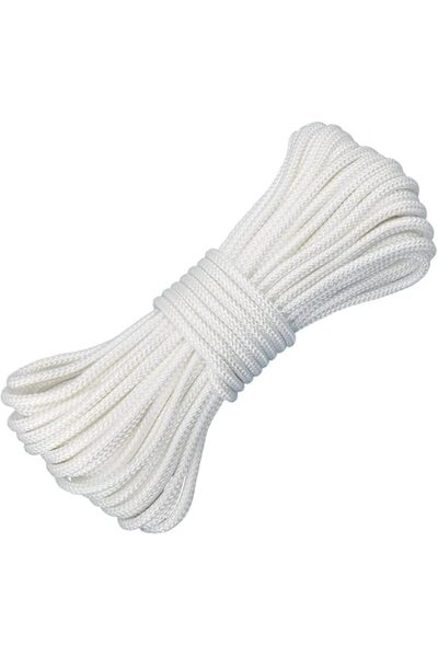 Generic 8MM Nylon Poly Rope Flag Pole Polypropylene Clothes Line Camping Util...