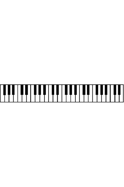 Generic HALAMODO Piano Keys Wall Decal Sticker. Musical Instrument Decor. - B...