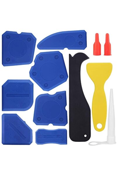Generic Caulking Tool, 12 Pieces Silicone Sealant Finishing Grout Tools Kit,C...
