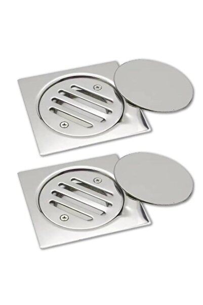 Generic Stainless Steel Floor Drain – Anti-Odor, Hair Catcher, Rustproof – 4/...