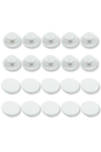 Generic 20 Pcs Self-Adhesive Dresser Knob Instant Adhesive Cabinet Handle Pul...