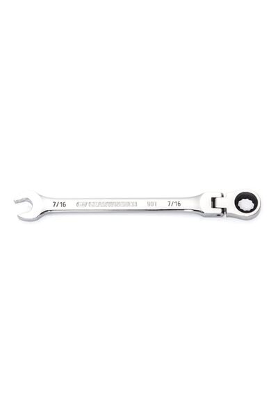 Generic GEARWRENCH 7/16" 4 Degree Swing Arch 12 Point Flex Head Ratcheting Co...