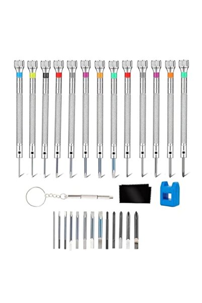 Generic Bukela 26-Piece Watch Screwdriver Set with 13 Extra Bits - Profession...