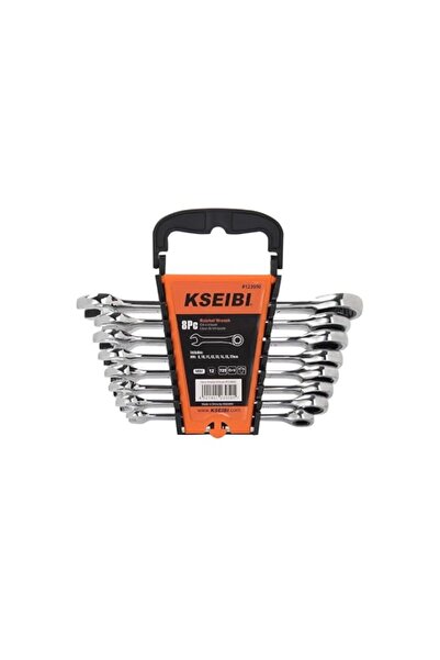 Generic Fitto 8pc Metric Spanner Set 8/10/12/13/14/15/17/19mm - Combination O...
