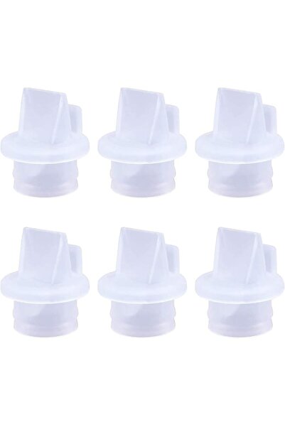 Generic ELECDON Maymom Duckbill Pump Valves for Lansinoh Pumps - 6 Pack Repla...