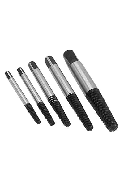 Generic Steel Broken Speed Out Damaged Screw Extractor Drill Bit Guide Set Br...