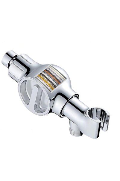 Generic Handheld Showerhead Holder with Replaceable Filter - Wall Mount Chrom...