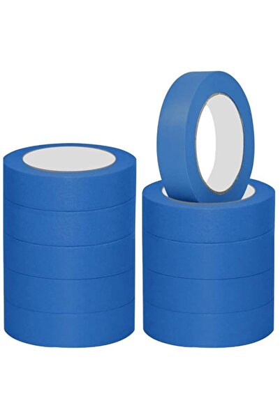 Generic 10 Rolls Blue Painters Masking Tape Painting and Decorating Painters ...