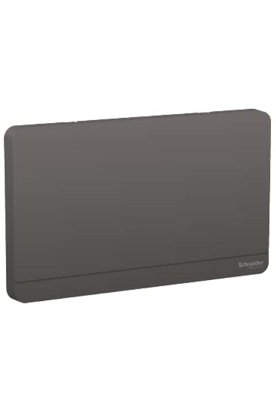 Generic Schneider Electric AvatarOn, 2G Blank Plate, Dark grey (Model Number ...