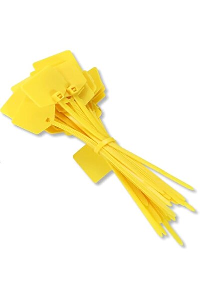 Generic X spring Zip Tie Tags, 100PCS Plastic Water Proof Tags, Electrical Ca...