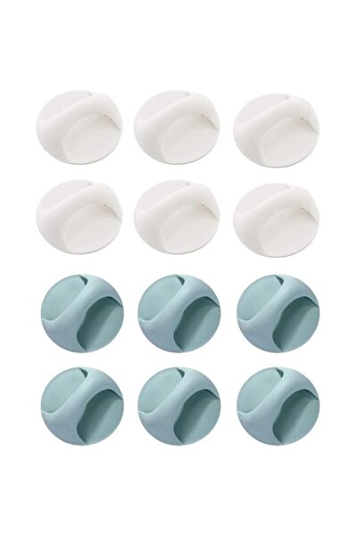 Generic YelaJoy 12 PCS Self Adhesive Knobs, No Drilling Drawer Handles, Stick...