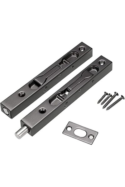Generic 6 Inch Door Bolts, Stainless Steel Concealed Security French Door Loc...