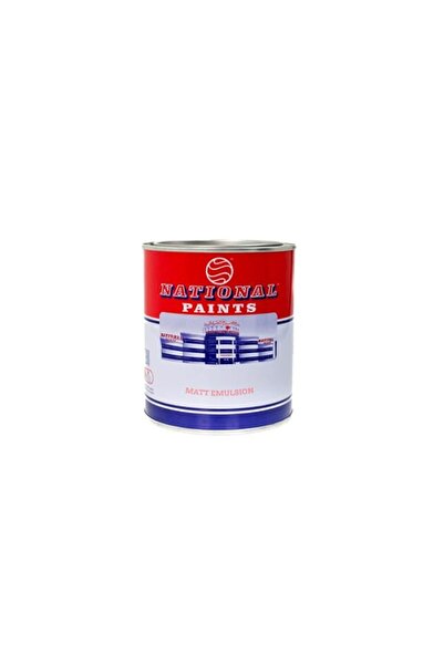 Generic National Paint Matt Emulsion 1 Liter Tropez Blue 430