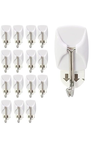 Generic Small Adhesive Hooks for Hanging Decorations and Home Accessories, 15...