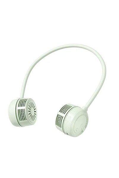 Generic USB Rechargeable Bladeless Neck Fan – 3-Speed Personal Wearable Fan w...