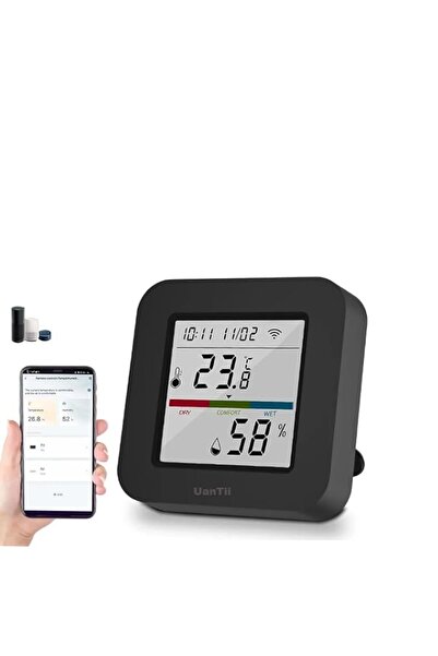 Generic UanTii Tuya Smart Universal IR Remote With Temperature Humidity Senso...
