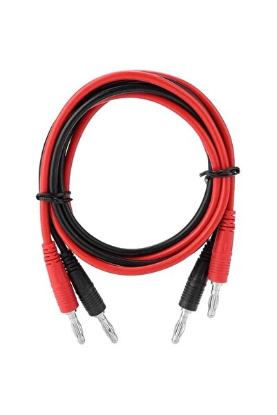 Generic WANGCL 2Pcs P1041 4mm Banana Plug to Banana Plug multimeter Test Cabl...