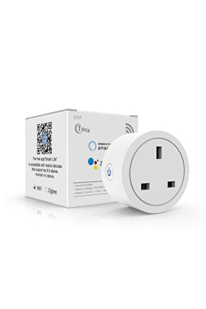 Generic UanTii Tuya Wifi Smart Plug 20A Wireless Socket Mini Wifi Outlet Timi...