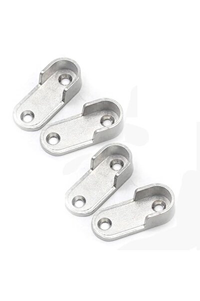 Generic Thickened zinc alloy flange seat, clothing support rod seat Yi Tuo Cl...
