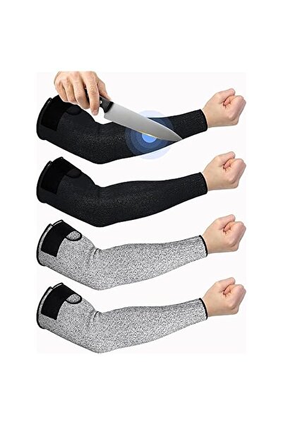 Generic NALACAL 2 Pairs Cut Resistant Sleeves Protective Arm Protectors with ...