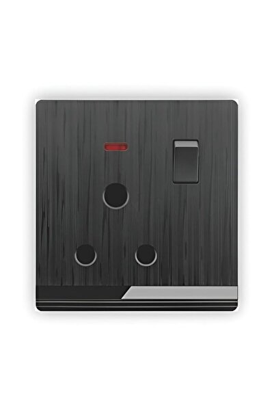 Generic Switched Power Socket with Neon Indicator – UK Standard Wall Outlet, ...