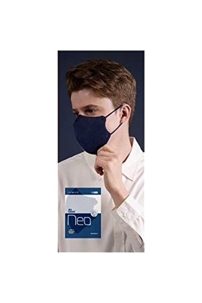 Generic Airqueen Neo Nanofiber Filter Face Mask 10Pcs (Made in Korea) Navy Bl...