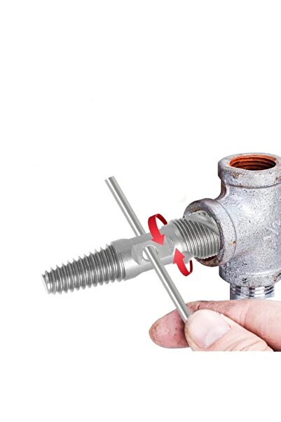 Generic ZORBES® 2 in 1 Broken Pipe Extractor Tool Kit, Double Headed Faucet W...