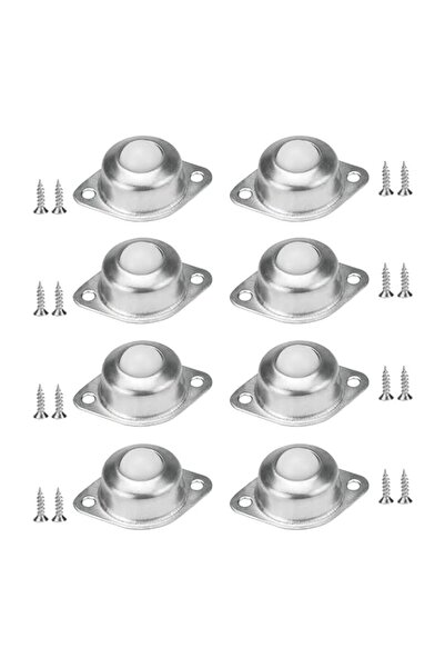 Generic 8 Pack Self Adhesive Caster Wheels Mini Swivel 360 Degree Rotation 16...