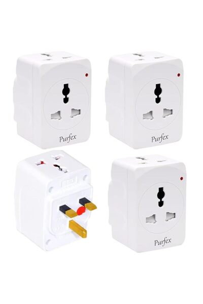 Generic 3-Way Multi Plug Adapter | Compact Triple Socket Extension with 13A F...