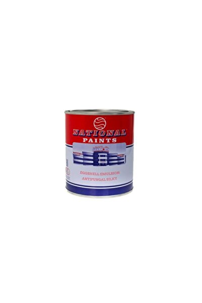 Generic National Paint Eggshell Emulsion Antifungal Silky 1 Liter Deep Cream 807