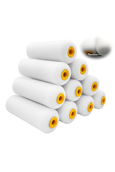 Generic 10 Pieces 4 Inch Foam Paint Roller Covers, High-Density Foam Mini Pai...