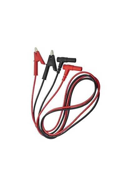 Generic Multimeter Test Leads Banana Plug to Alligator Clip 0.8M 4mm 15A1000V...