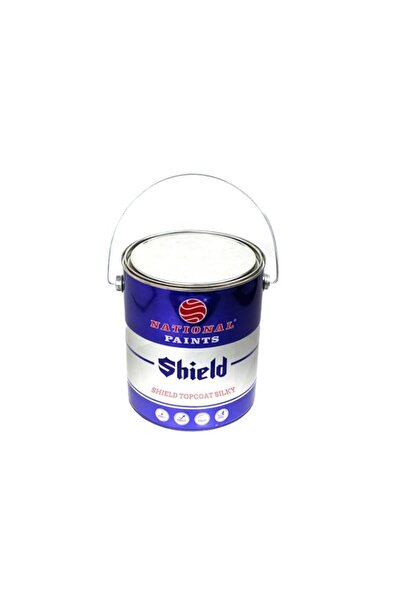 Generic National Paint Shield Topcoat Silky 3.6 Liter Golden Brown 744