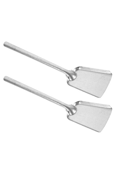 Generic Amosfun 2 Pack Fireplace Ash Shovel Metal Coal Ash Shovel Set 15.75 i...