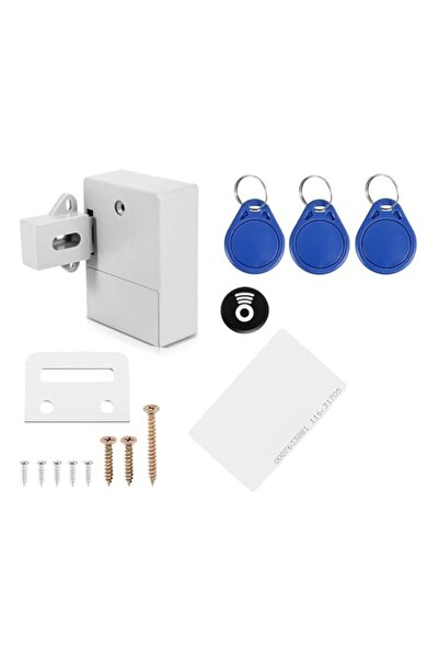 Generic Smart Invisible Cabinet/Drawer Lock – Battery-Powered, RFID & IC Card...