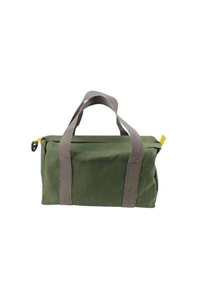 Generic TERRIFI Canvas Tool Bag, 14 Inch Wide Mouth Heavy Duty Storage With L...