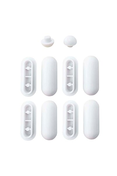 Generic 10 Pack Set Toilet Seat Buffers Universal WC Replacement Cushioning P...