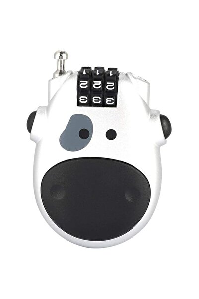 Generic BIGTHREE 3-Digit Code Combination Password Lock - Resettable Zinc All...