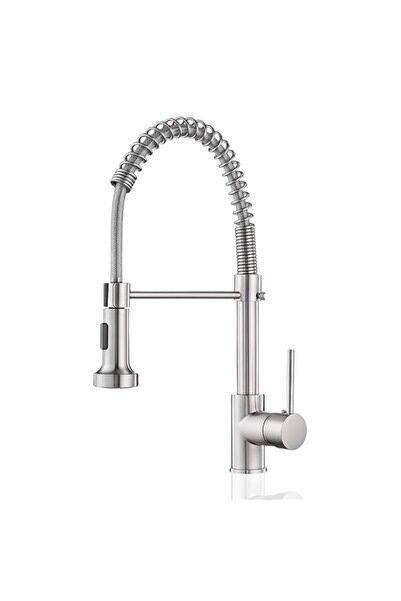Generic HASTHIP® Kitchen High Arc Faucet, Telescopic Stainless Steel Faucet f...