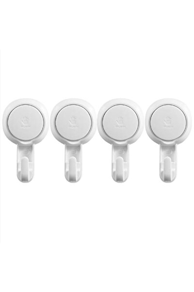 Generic Suction Cup Shower Hooks for Loofah, Robe, Towel, Heavy Duty (4-Pack)...