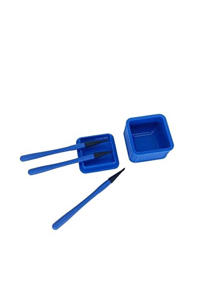 Generic Tazweeq 4Pcs Silicone Glue Brush Kit, Fine Wood Glue Spreader and Bru...