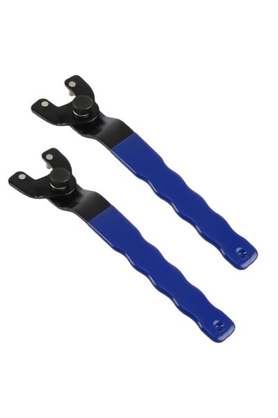 Generic Upgraded Adjustable Lock-nut Grinder Wrench for Angle Grinders Compat...