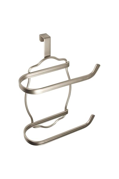 Generic iDesign York Lyra Over Tank Tissue Holder Plus, Satin
