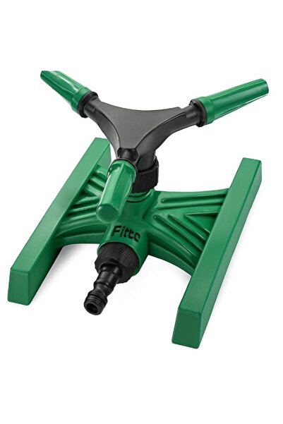 Generic Fitto Green Plastic Lawn Sprinkler with Tripod Base and Adjustable Sp...