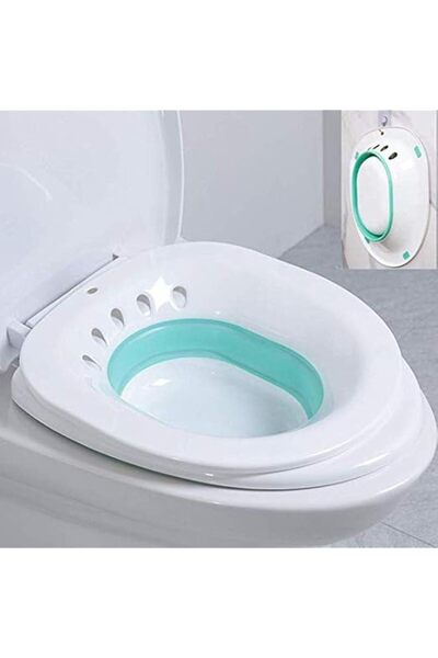 Generic Sitz bathtub toilet lid hemorrhoid anti overflow toilet bowl is suita...