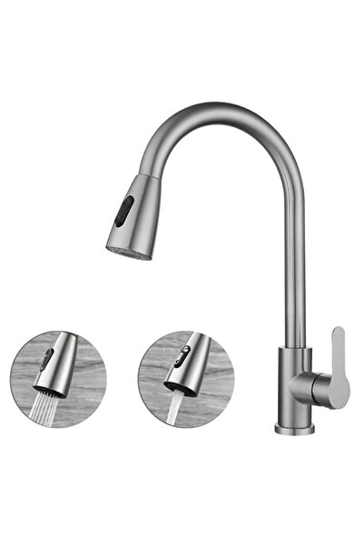 Generic Kitchen Faucet with Pull Down Sprayer, High Arc Single Handle Kitchen...